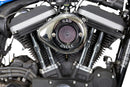 Harley-Davidson Xl 1200 T Sportster Superlow [2018] - Air Stinger Stealth Luftfiltersatz – Oberfläche: Silber – Bild 4