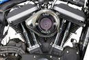 Harley-Davidson Xl 1200 T Sportster Superlow [2018] - Air Stinger Stealth Luftfiltersatz – Oberfläche: Silber – Bild 9
