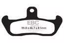 Husqvarna TE 610 [EBC] - Totabas de freno orgánicas de la serie FA-1