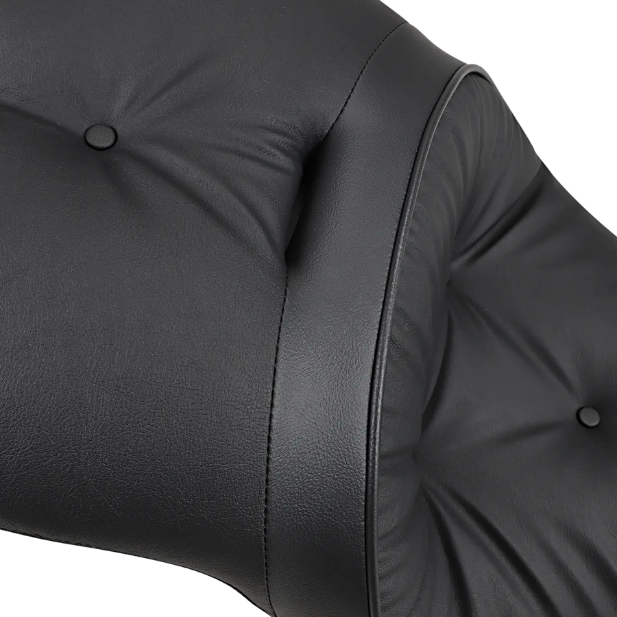 harley davidson touring [ESPECIALIDADES DE ARRASTRE] - Asiento de cuero para 2 personas, compatible con respaldo, touring