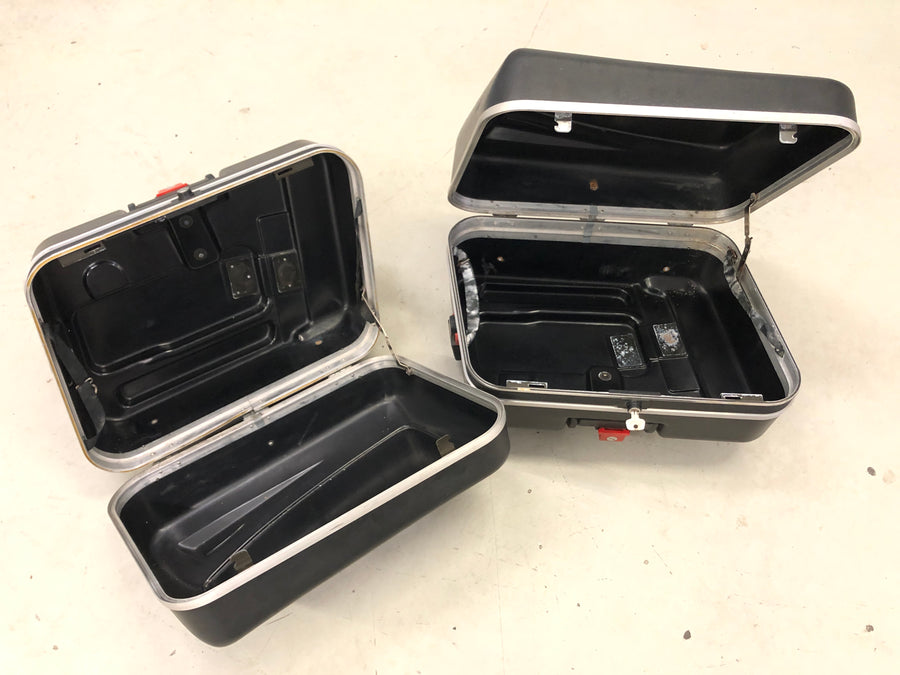 Honda GL 500 Silversching PC02 - Case superior de la maleta de la maleta con soporte