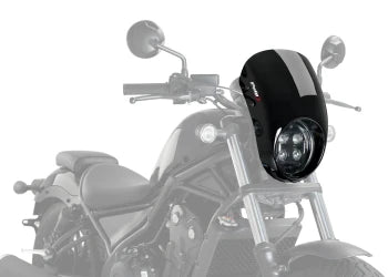 HONDA CMX 500 REBEL SE [2024] – Panel frontal de aluminio – negro