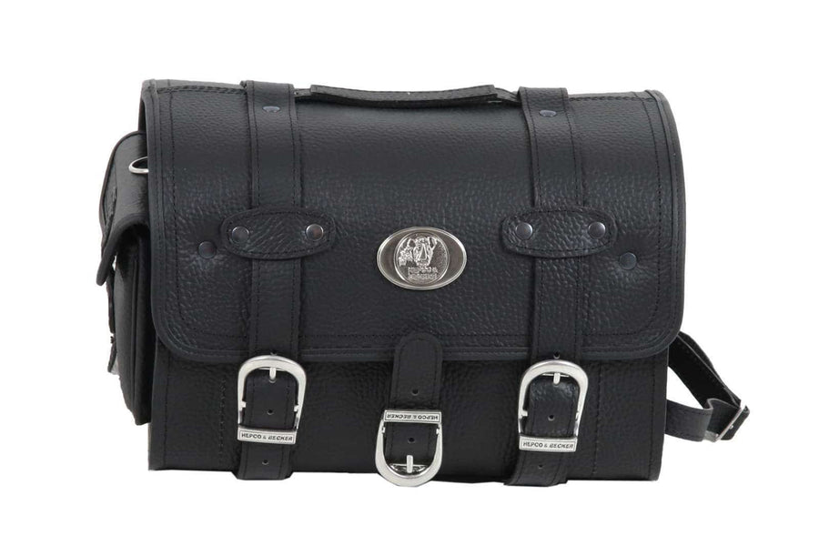 Bolsa de moto [Hepco & Becker] - Bolso de cuero Liberty para montar en Soloracks - Solorack