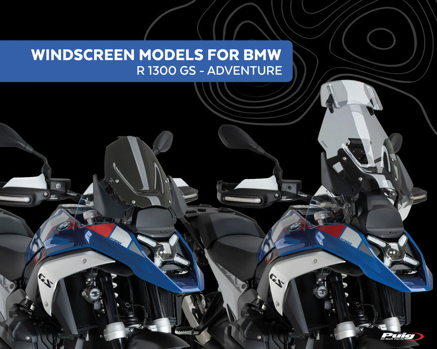BMW R 1300 GS TROPHY [2025] – cúpula touring – transparente