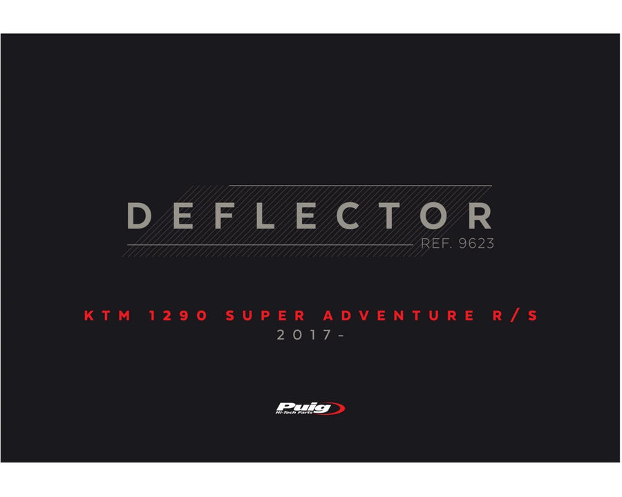 KTM 1290 SUPER ADVENTURE T [2023] – Deflector Superior – Transparente