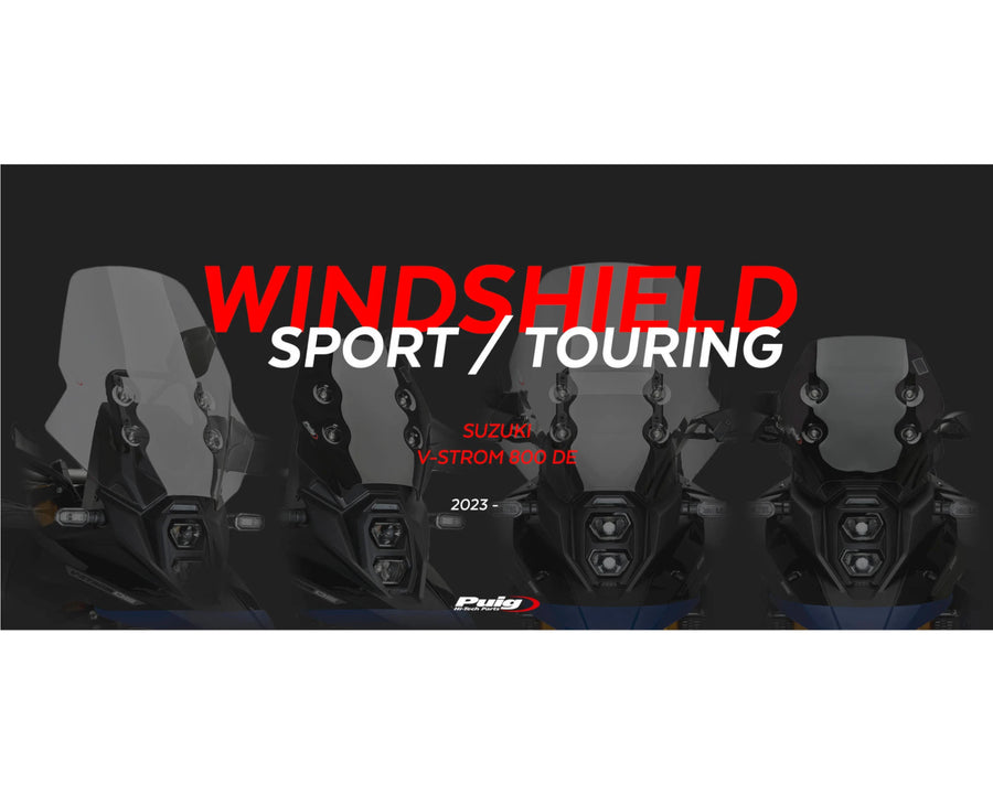 SUZUKI DL 800 V-STROM [2025] – Cúpula Touring – Transparente