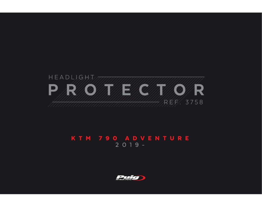 KTM 390 ADVENTURE SW [2024] – Protección de faros – Transparente