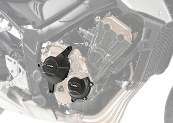 HONDA NX 500 [2025] – Adaptador de almohadilla de goma para reposapiés del pasajero – negro