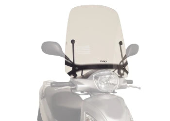 HONDA CH 125 SPACY [1999] – Parabrisas de scooter City Touring – tintado