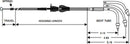 harley davidson flhri [ESPECIALIDADES DE ARRASTRE] - Cable loco con revestimiento de acero inoxidable-2