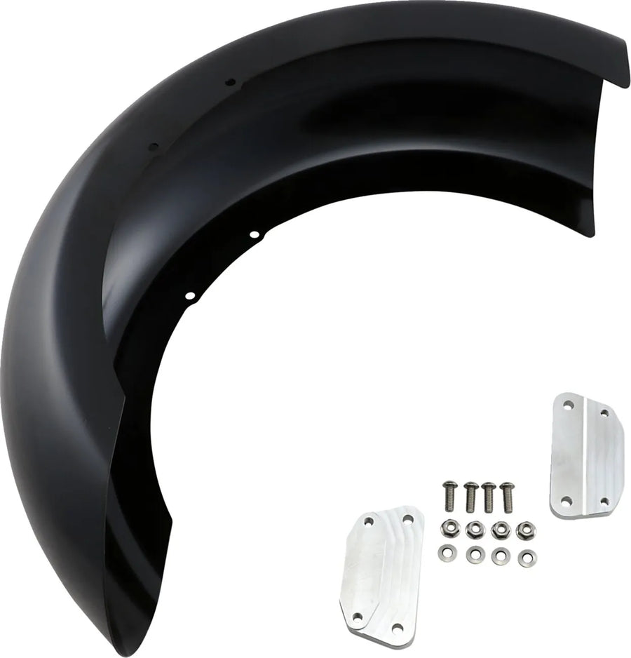 harley davidson dyna [KLOCK WERKS] - Guardabarros delantero serie Hugger con bloques de montaje para Softail/Dyna