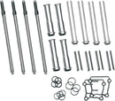 Harley-Davidson FXST 1690 Softail Standard [2014-2015] - Set mit verstellbaren Stößelstangen und verchromten Abdeckungen – Bild 1