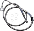 harley davidson flstc [ESPECIALIDADES DE ARRASTRE] - Línea de freno extendida de acero inoxidable-1