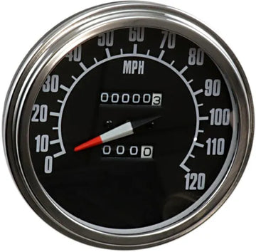 harley davidson fxsts [ESPECIALIDADES DE ARRASTRE] – Velocímetro 2240:60 estilo FL de 5" con interruptor de láminas