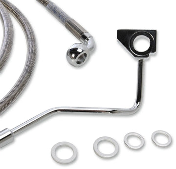 harley davidson fltr [ESPECIALIDADES DE ARRASTRE] - Kit de línea de freno extendida de acero inoxidable - 0