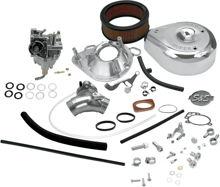 Harley-Davidson FXSTB 1340 Softail Night Train [1998] - Super E Vergaser-Kit mit Ansaugstutzen – Bild 1