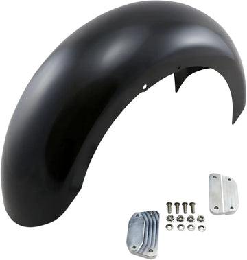 harley davidson dyna [KLOCK WERKS] - Guardabarros delantero serie Hugger con bloques de montaje para Softail/Dyna - 0