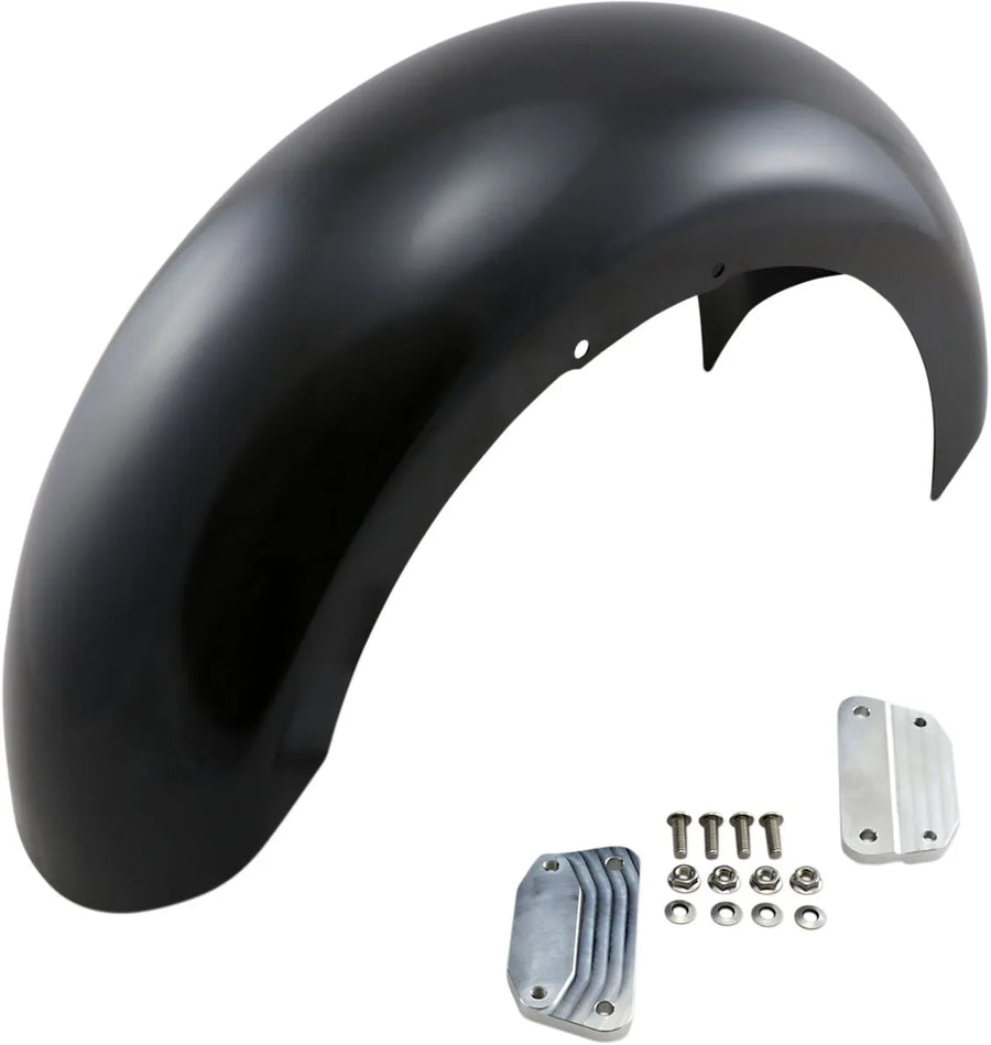 harley davidson flfb [KLOCK WERKS] - Guardabarros delantero serie Hugger con bloques de montaje para Softail/Dyna
