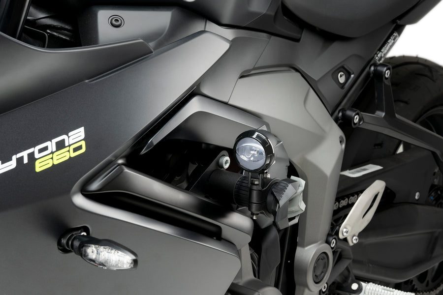 TRIUMPH DAYTONA 660 [2025] – Protectores de protección R19 – Negro