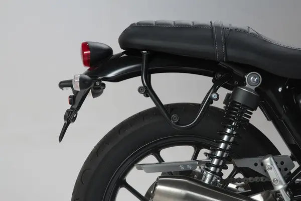 Triumph Street Cup 900 [2020] - Sistema de bolsas laterales Legend Gear LC1 Edición negra - Imagen 2