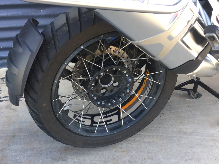 BMW R 1200 GS ADVENTURE [2018] – Hojas de pegatinas GS – negro