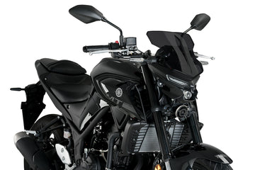 YAMAHA MT-03 [2025] - Parabrisas deportivo de nueva generación | Muy tonificado | PUIG 20285F