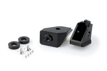 BMW F 800 GS [2021] – Adaptador de almohadilla de goma para reposapiés “Rider ajustable” – negro - 0