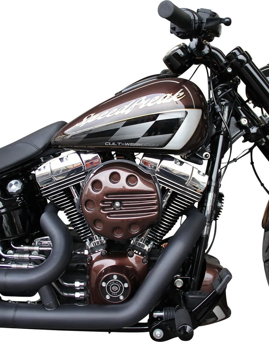 harley davidson fxsb [CULT WERK] – tapa del filtro de aire “ranurada”