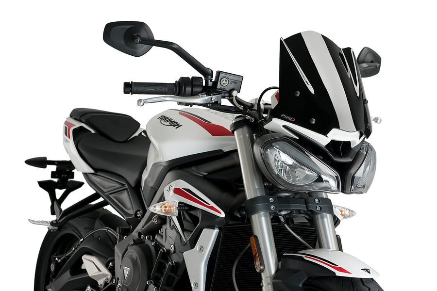 BMW F 900 R [2025] - Parabrisas deportivo de nueva generación | Negro | PUIG 20432N