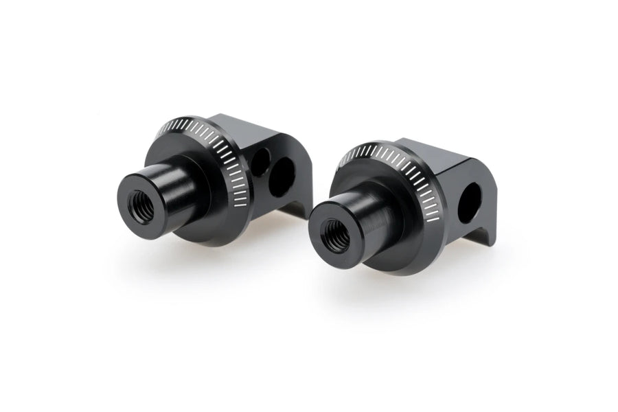 YAMAHA TRACER 7 GT [2024] – Adaptador de almohadilla de goma para reposapiés del pasajero – negro