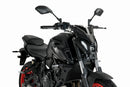 YAMAHA MT-07 2021 - New Generation Sport Plus Windschild | Schwarz | PUIG 20620N