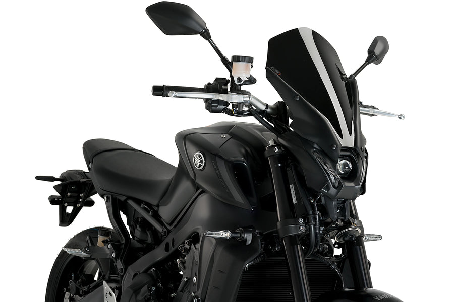 YAMAHA MT-09 SP [2023] - Parabrisas Touring de nueva generación | Negro | PUIG 20645N