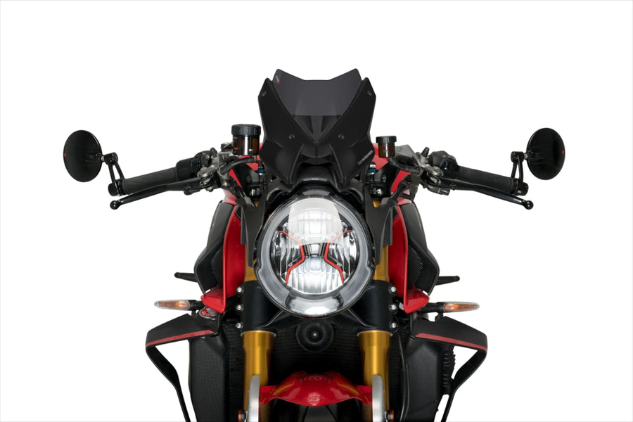 TRIUMPH BONNEVILLE T 120 BLACK [2025] - Parabrisas deportivo de nueva generación | Muy tonificado | PUIG 20680F