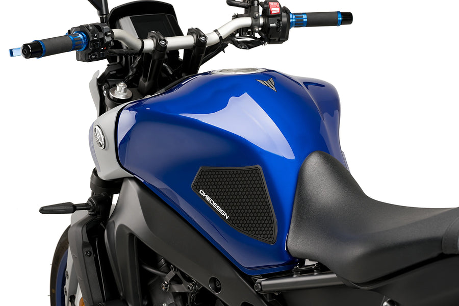 YAMAHA MT-09 SP [2023] - Protectores laterales de depósito | Negro | PUIG 20740N