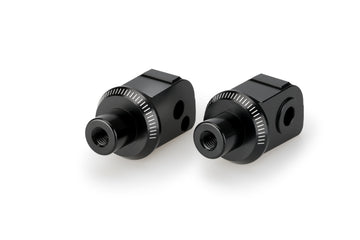 HONDA FORZA 750 [2025] – Adaptador de almohadilla de goma para reposapiés del pasajero – negro