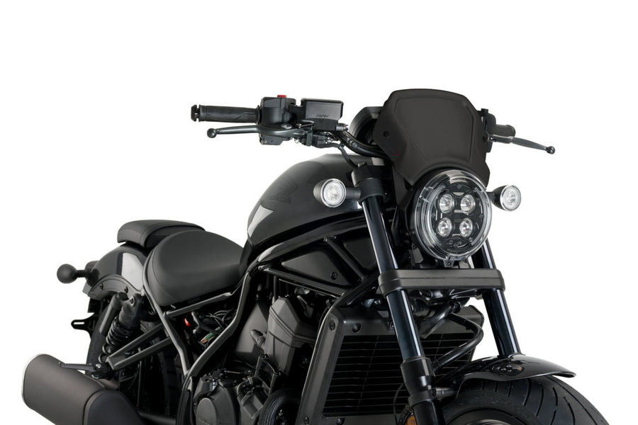 HONDA CMX 1100 REBEL DCT [2025] - Placa frontal de ALU - plateado