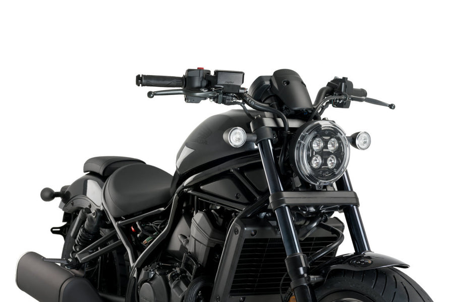 HONDA CMX 1100 REBEL DCT [2025] - Placa frontal de ALU - plateado