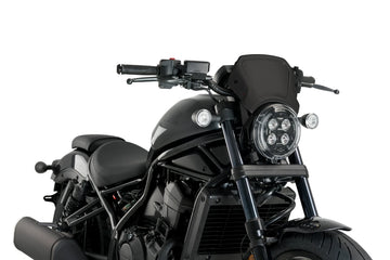 HONDA CMX 1100 REBEL DCT [2025] - Placa frontal de ALU - negro - 0
