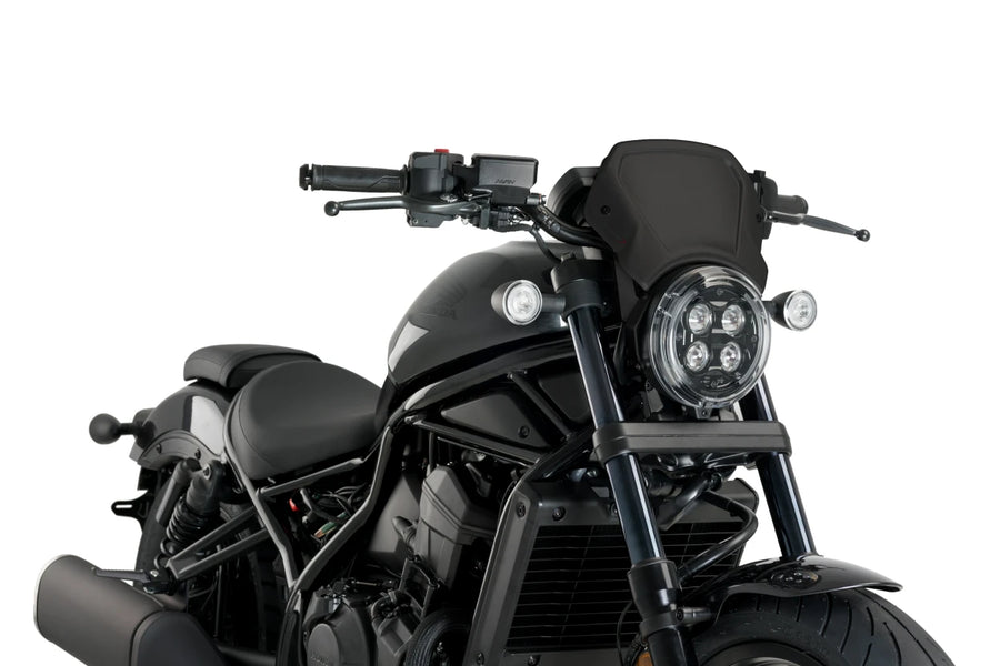 HONDA CMX 1100 REBEL DCT [2025] - Placa frontal de ALU - negro