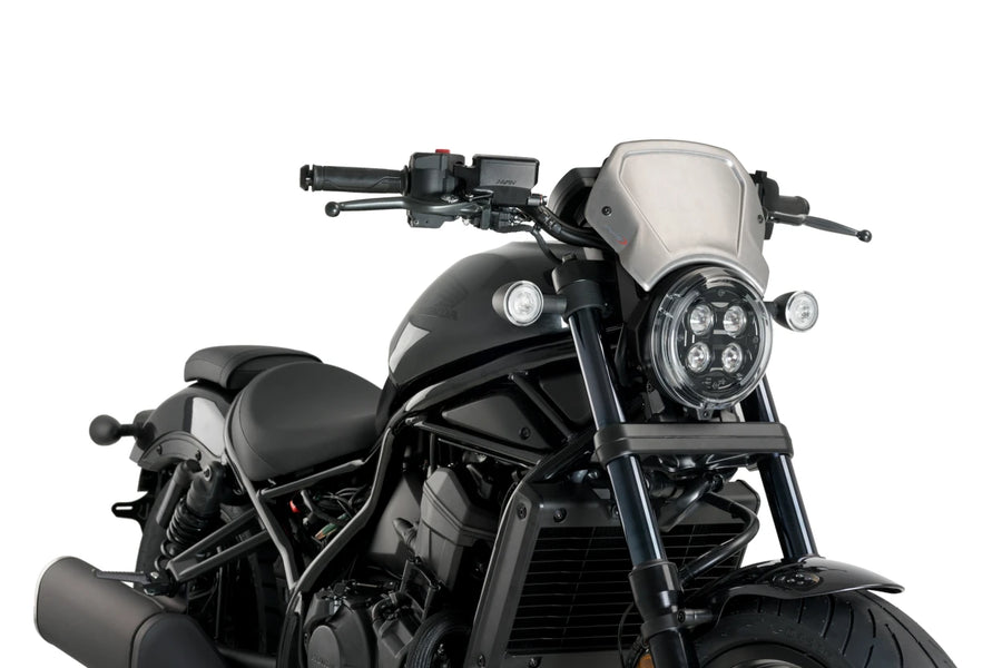 HONDA CMX 1100 REBEL DCT [2025] - Placa frontal de ALU - plateado