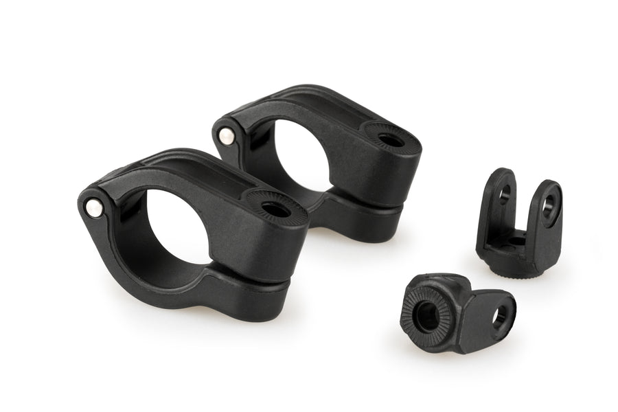 VOGE 500R [2025] – Repuestos - Juego de abrazaderas 25'5 mm – Negro