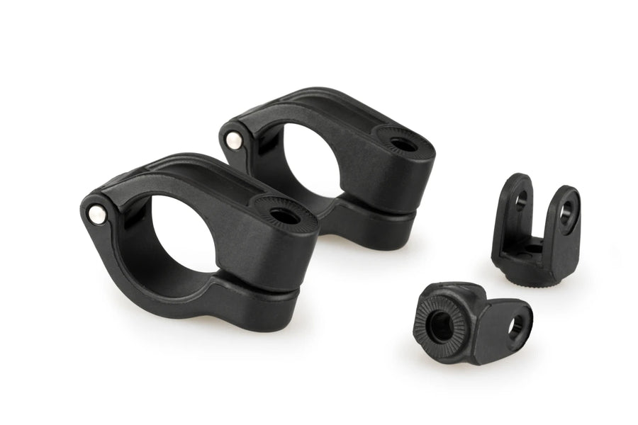 VOGE 500R [2025] – Repuestos - Juego de abrazaderas 25'5 mm – Negro