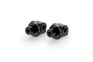 YAMAHA TRACER 7 GT [2025] – Adaptador de almohadilla de goma para reposapiés del pasajero – negro