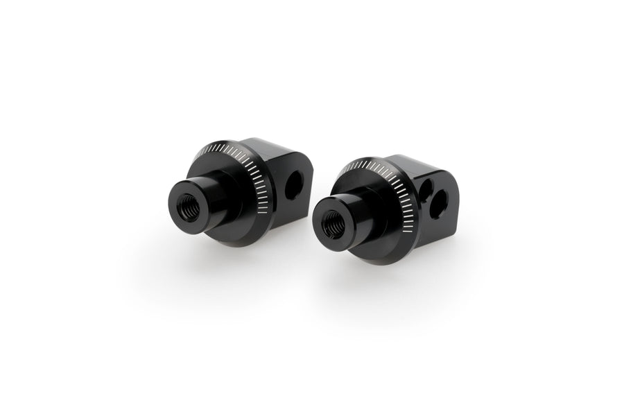 YAMAHA TRACER 7 GT [2025] – Adaptador de almohadilla de goma para reposapiés del pasajero – negro