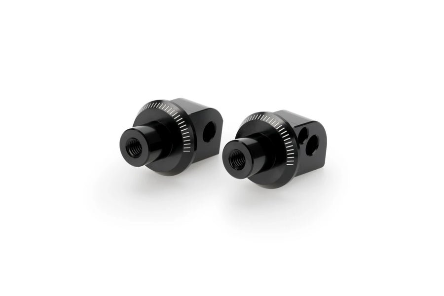 YAMAHA TRACER 7 GT [2025] – Adaptador de almohadilla de goma para reposapiés del pasajero – negro