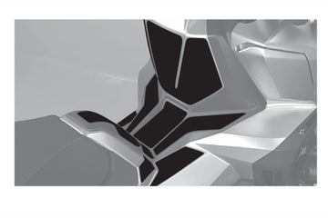HONDA X-ADV [2024] - Protector de tanque antirrayas - Negro