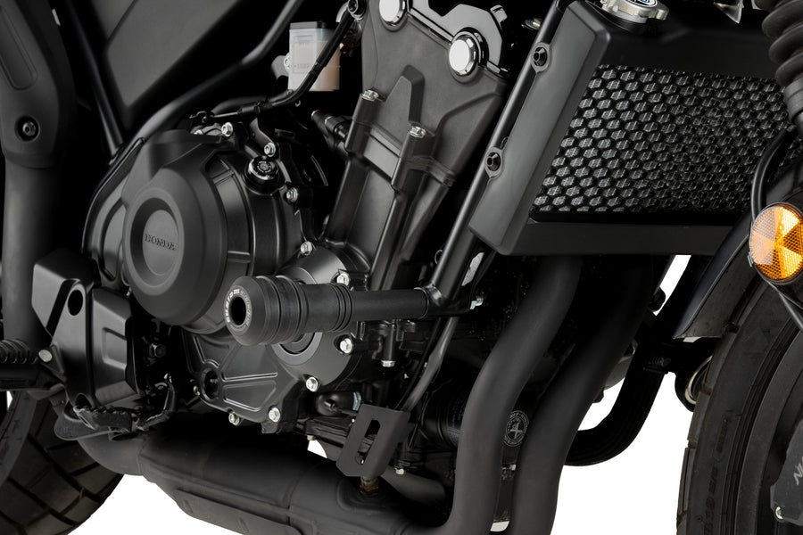 HONDA CMX 500 REBEL SE [2025] – Protectores de chasis Vintage 2.0 – Negro