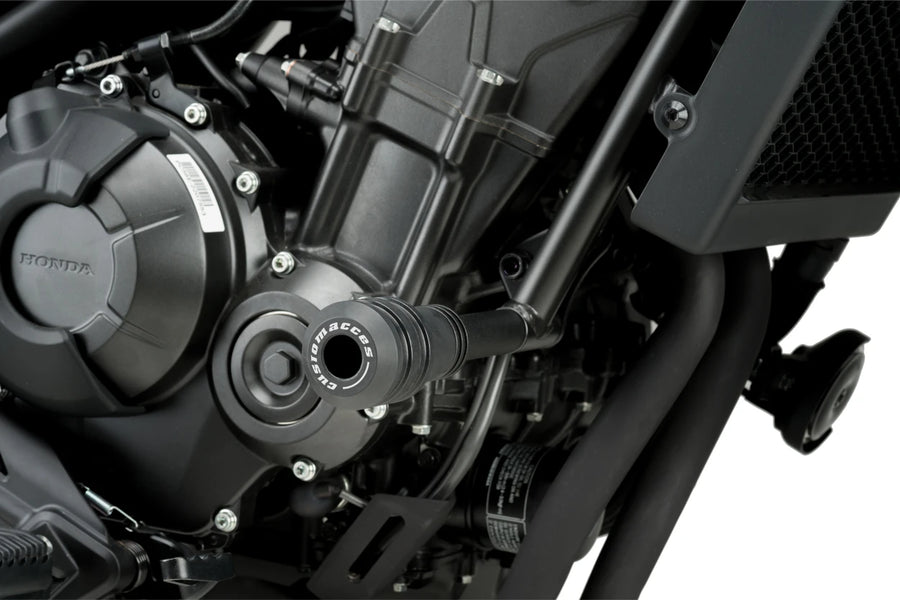 HONDA CMX 500 REBEL SE [2025] – Protectores de chasis Vintage 2.0 – Negro