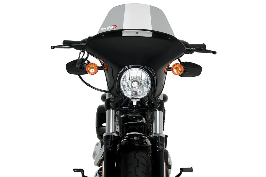 TRIUMPH BONNEVILLE T 120 NEGRO [2025] - Touring Batwing SML | Teñido | PUIG 21056H