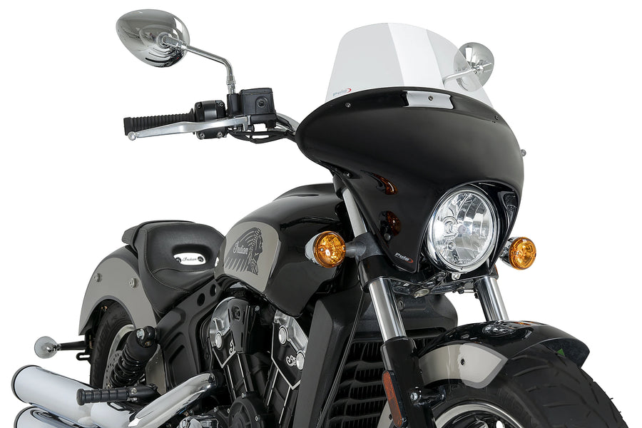 TRIUMPH BONNEVILLE T 120 NEGRO [2025] - Touring Batwing SML | Borrar | PUIG 21072W